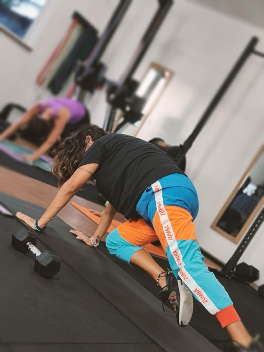 Un cours de STRONG Nation, travail au sol